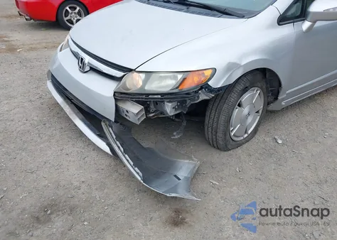 2008 Honda Civic Hybrid from USA, damaged, VIN JHMFA36278S007253